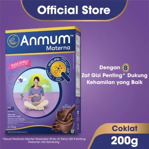 Anmum Materna Susu Nutrisi Ibu Hamil Cokelat 200g