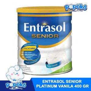 ENTRASOL SENIOR PLATINUM VANILA 400 GR