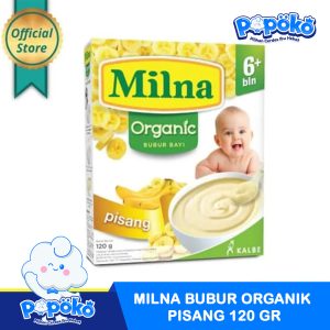 MILNA BUBUR ORGANIK PISANG 120 GR