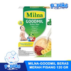 MILNA-GOODMIL BERAS MERAH PISANG 120 GR