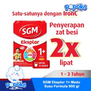 SGM Eksplor 1+ Madu Susu Formula 900 gr